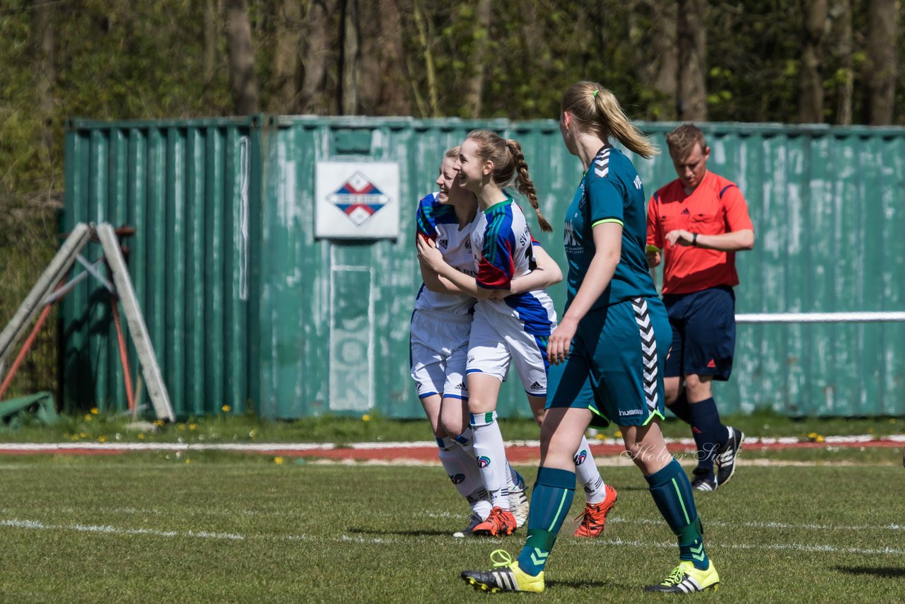 Bild 284 - wBJ VfL Oldesloe - SV Henstedt Ulzburg : Ergebnis: 3:3